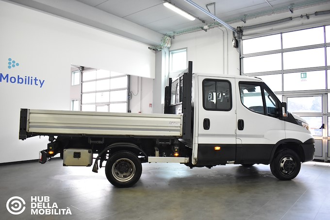 IVECO 50C15 D 6+1Quad-Tor RG Dop.Cabina Cassone Ribalt.